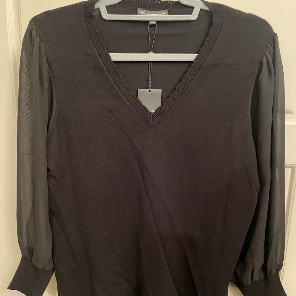 Adrianna Papell - Large L - Black